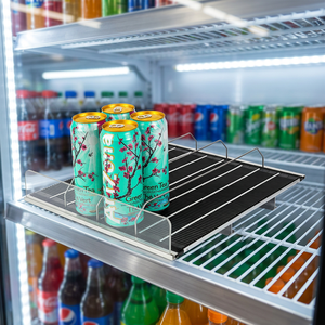 Poussoir de boissons stratégique pour la gestion optimisée des catégories de boissons en vente au détail - Product Image 1