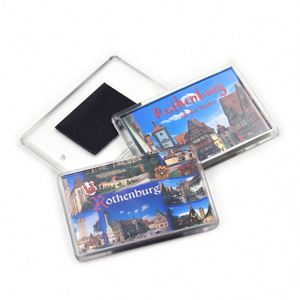 กรอบรูปแม่เหล็กติดตู้เย็นอะคริลิคใส ขนาดสั่งทำพิเศษ 5 x 7 นิ้ว หนา 3 มม. - Product Image 2