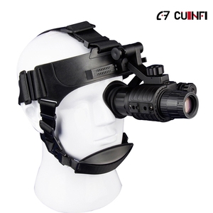 อุปกรณ์มองกลางคืนแบบตาเดียว RM2021 Gen2+ ระยะตรวจจับ 1500 เมตร IP67 FOM 1400-1800 P45 หลอดสีขาว แบบติดศีรษะ PVS 14 Hig - Product Image 5
