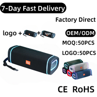 Altavoz Inalámbrico Portátil T&G TG375, Resistente a Golpes y al Polvo, para Exteriores, con Logotipo Personalizado de Fábrica, Entrega en 7 Días, Marca Privada, OEM, ODM