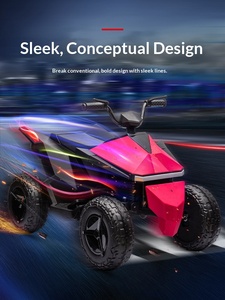 Voiture <span class=keywords><strong>électrique</strong></span> pour enfants <span class=keywords><strong>12V</strong></span> 4 roues motrices, 4 moteurs, <span class=keywords><strong>quad</strong></span> tout-terrain pour enfants, cadeau avec télécommande, alimentée par batterie - Product Image 4