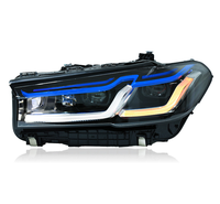 Luces Delanteras LED Premium de 6000K para BMW Serie 5 G30/G38 2018-2023, 12V, Carcasa ABS a Prueba de Polvo, Kit de Actualización Plug-and-Play