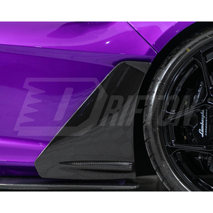 Panneaux latéraux en fibre de carbone visible style original Revuelto pour Lamborghini Revuelto - Product Image 4