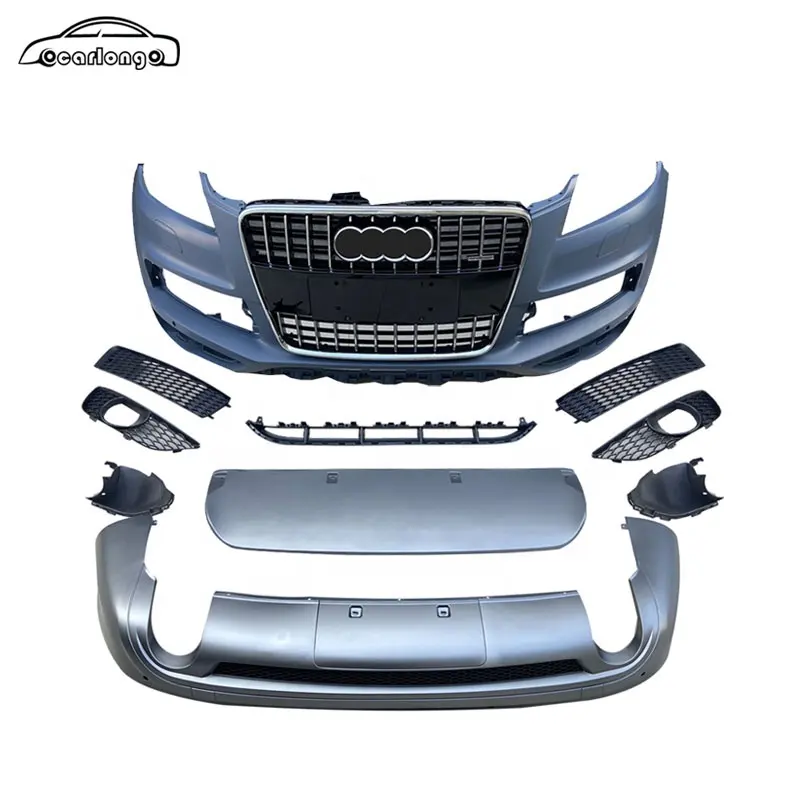 Chất Lượng Cao Xe Bumper Phong Cách Thể Thao Front Bumper Rear Bumper Thân Xe Kit Cho Audi Q7 2010-2015