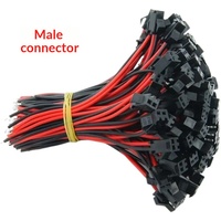 Connecteur mâle-femelle Xinxing SM-2P à 2 broches pour câble de 7,4 V CC 2 A, idéal pour l'alimentation des jouets LED et les applications aériennes