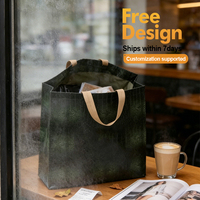Sac de shopping promotionnel personnalisable en non-tissé durable et écologique, idéal pour les magasins de vêtements, avec design d'emballage recyclable – Vente chaude