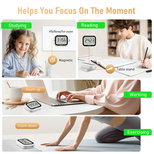 INKBIRD-Temporizador de cocina con alarma regresiva, temporizador de estudio con termómetro para alimentos - Product Image 2