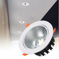 Plafonnier Encastrable LED Tricolore Gradateur Haute Qualité 3W 5W 10W 15W 20W 30W pour Salon