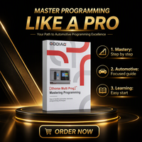 Libro de Programación GODIAG Multi Prog Mastering, Entrenamiento Automotriz para Cerrajeros, Cubre Multi Prog / Aprendizaje de Llaves / EEPROM / MCU