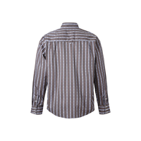 Chemise FR à manches longues pour homme, 100% coton, résistante aux flammes, imprimée à carreaux, boutonnée, NFPA2112, CAT2, pour la soudure, nouvelle collection