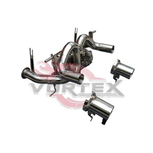 Sistema de Escape con Silenciador Catback Valvetronic de Acero Inoxidable para Lamborghini Aventador SVJ Edición Valved - Product Image 2