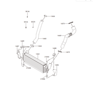 COOLER-AIR Boost Cooler Assembly Aluminium Baru VTP Garansi 12 Bulan Pengganti Nissan RICH6 Model M9T (OEM 144612ZG6B)