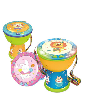 Bébé Basse De Poche Multifonctionnel Puzzle Tambour Jouet Musique Tambour À Main Instrument De Musique En Plastique ABS - Product Image 4