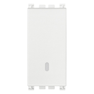 Push <b>Button</b> Switch 1P NC 10A White 4.1x2.8x5.3 Cm For Electrical Panel Use - Product Image 1