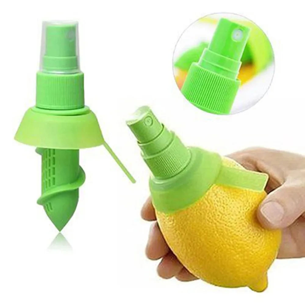 RTS TX Manual Orange Juice Squeeze Juicer Lemon Spray Mist Fruit Squeezer Sprayer Kitchen Cooking Tools