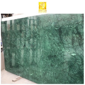 Dalles de <span class=keywords><strong>sol</strong></span> polies en pierre naturelle BOTON STONE <span class=keywords><strong>pour</strong></span> extérieur, comptoir de cuisine en granit vert veiné d'Inde - Product Image 2