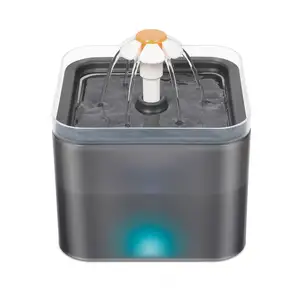 Автоматический питьевой фонтанчик для кошек, бесшумный автоматический диспенсер для воды с фильтром, для домашних животных