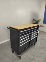 Armoire à outils anti-corrosion avec roulettes, grande capacité, tiroirs verrouillables, chariot à outils pour salon de coiffure, OEM ODM