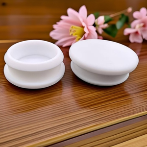 Custom White High-Temperature Resistant Soft Reverse Button Silicone Plug Food Grade Silicone Stopper Factory <b>Rubber</b> Product - Product Image 3