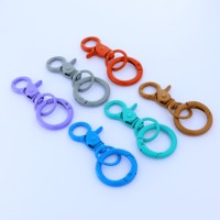 Clips en zinc en gros pour porte-clés et cordons – Antidérapants, sans nickel, durables, écologiques, multi-usages, fermoirs métalliques (Qiannuo)