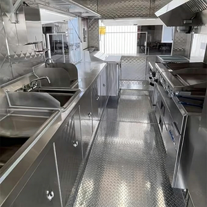 รถขายอาหารเคลื่อนที่ Magic Mirror Food vans รถบรรทุกขายอาหารพร้อมครัวครบชุดสำหรับขายในจีน - Product Image 6