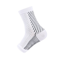 Chaussettes de compression de soutien de la cheville, chaussettes de fitness d'extérieur à bout ouvert, manchons de protection athlétique pour hommes et femmes