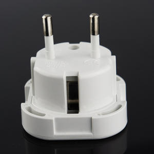 Europa eu 2 Pin a <span class=keywords><strong>Inglaterra</strong></span> Reino Unido 3 Pin <span class=keywords><strong>enchufe</strong></span> adaptador de <span class=keywords><strong>enchufe</strong></span> de 4,0mm de diámetro mini portátil de euro a Reino Unido adaptador de <span class=keywords><strong>enchufe</strong></span> - Product Image 2