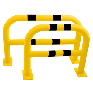 Barra di arresto con barra di protezione per impatto del ginocchio barre di protezione del magazzino con traversa - Product Image 3