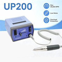 Machine à ongles électrique japonaise UP200 G5, lime à ongles professionnelle pour gel, pièce à main UP200 pour salon