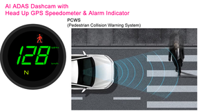 กล้องติดรถยนต์ AI ADAS 4K หน้า-หลัง พร้อม GPS มองเห็นในเวลากลางคืน ควบคุมผ่านแอพ WiFi บันทึกวิดีโอแบบซ่อน - Product Image 4