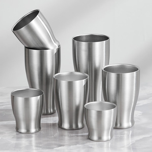 Bicchiere Pilsner Personalizzato da 20oz in Acciaio Inossidabile, Design Classico, Bicchieri da Birra Isolati a Doppia Parete <span class=keywords><strong>per</strong></span> Campeggio e Feste - Product Image 1