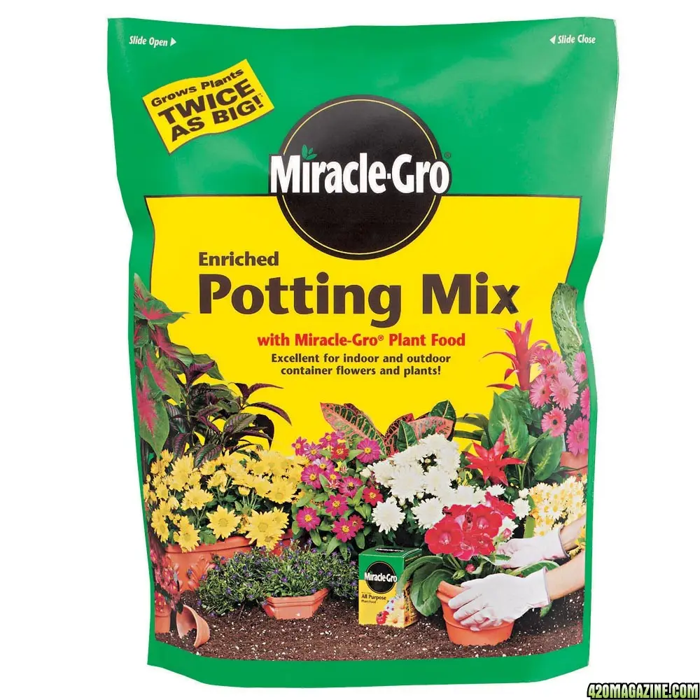 Water Proof Custom Miracle Gro Potting Soil/Mix Packaging Plastic Bags Planting