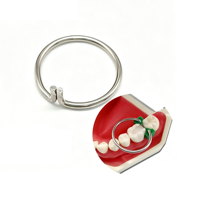 Dental Spring Clip Elastic Wedge Tooth Spaces Matrix Retainer Tines Separation Ring NiTi 3D Peek Sectional Matrix Ring