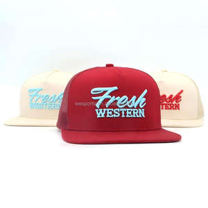 Casquettes de baseball et casquettes trucker OEM Richardson avec logo brodé 3D, en coton, 6 panneaux, visière incurvée, forme Y-P Ypoong, casquettes snapback - Product Image 3