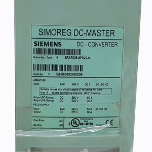 สินค้าใหม่แกะกล่อง ของแท้ รุ่น 6ra7025-6fs22-0 Simodrive 6ra70 Converter Plc - Product Image 1