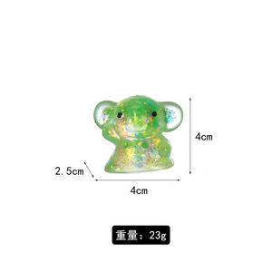 Juguetes Blandos de Animales Realistas Hechos de Maltosa, Animales Pequeños de Aspecto Cristalino para Aliviar el Estrés, Juguetes Blandos para Niños - Product Image 5