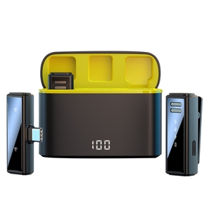 Giảm tiếng ồn không dây cổ áo Clip Micro điện thoại thông minh máy ảnh Video Studio phát trực tiếp cuộc họp trực tuyến bài phát biểu giáo viên Mic - Product Image 3