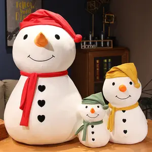 30Cm Kerst Knuffel Kinderen Sneeuwpop Knuffel Cadeau Speelgoed Voor Kinderen Kerstcadeaus Santa Claus Sneeuwpop Elanden Pop