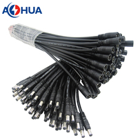 Prise rapide d'angle M11 Mâle Femelle 20 22 24 AWG 30 50 CM 2.1 2.5 Connecteur coudé DC 12V 24V