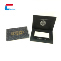 Boîte d'emballage en carton couché imprimé sur mesure avec fermeture magnétique et NFC, style moderne et luxueux, couleur et logo personnalisés