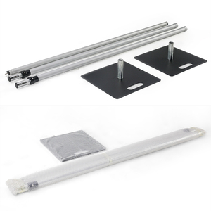 Hot bán 30'w x 10'tall đôi thanh ngang ống xách tay treo lên Backdrop đứng Kit cho đám cưới vòm đám cưới sự kiện - Product Image 4