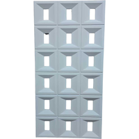 Revêtements muraux en pierre artificielle moderne en polyuréthane PU, designs géométriques en forme de champignon, panneaux en plastique pour la décoration des murs et le bardage des bâtiments