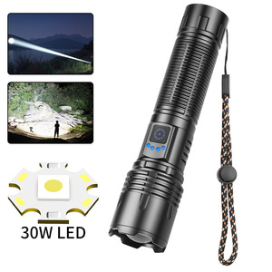 5440 ไฟฉาย LED แบบชาร์จไฟได้อลูมิเนียมอัลลอยด์ซูมกลางแจ้งไฟฉายระยะไกลเดินป่าตั้งแคมป์ตกปลากลางคืน - Product Image 4