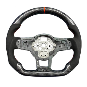Volant en Fiber de carbone <span class=keywords><strong>prix</strong></span> usine pour Volkswagen <span class=keywords><strong>Golf</strong></span> 7 75 GTI GTD <span class=keywords><strong>GTE</strong></span> R Polo GTI Tiguan Passat volant - Product Image 4