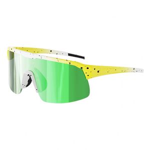 Gafas de Sol Deportivas Personalizadas con Marco TR90 Semi-Rimless para Ciclismo, Running y Deportes, Protección UV400, Lentes Espejadas Resistentes al Viento para Bicicleta de Montaña - Product Image 1