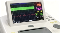 Moniteur cardiaque fœtal 7 pouces en promotion - Appareil CTG avec fréquence fœtale, pression de contraction et mouvements fœtaux