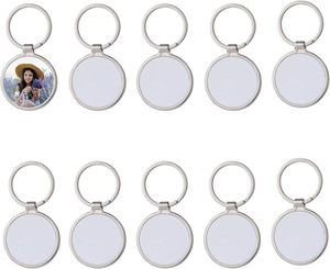 Custom Fashion Digital Photo Printing Zinc Alloy Metal Key Chains Promotion Gifts Laser Logo Sublimation <b>Blank</b> Light <b>Weight</b> - Product Image 6