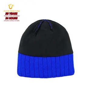 Beanie Winter Hat Classic Colorful Thick Knitting Hats With 3M Thinsulate Insulation Lining Winter Ribbed Beanie Hat Cap Custom Toques For Sale