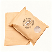 Vêtements recyclés mat givré Ziplock expédition vêtements sac d'emballage sacs en plastique Pe Cpe Ldpe fermeture éclair sacs Ziplock avec curseur
