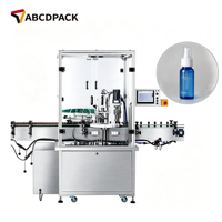 Machine monobloc de remplissage et de bouchage de pâte liquide AXGZ-SX-40-1B-PT pour flacons de parfum, désinfectant, cosmétiques en spray